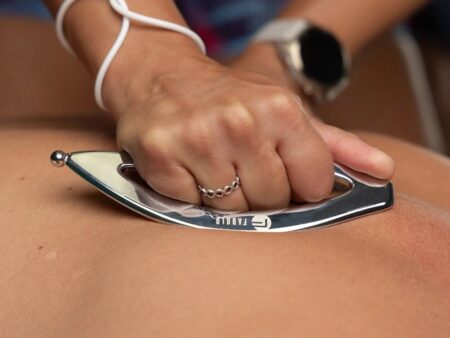 Fascia késes masszázs